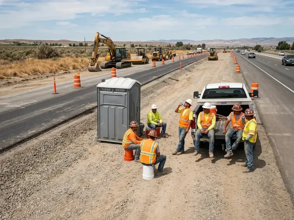 highway-road-construction-crew-007 — frequently asked questions, Porta Potty and Restroom Rentals in Darlington, SC